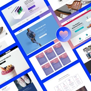 landing page For WordPress