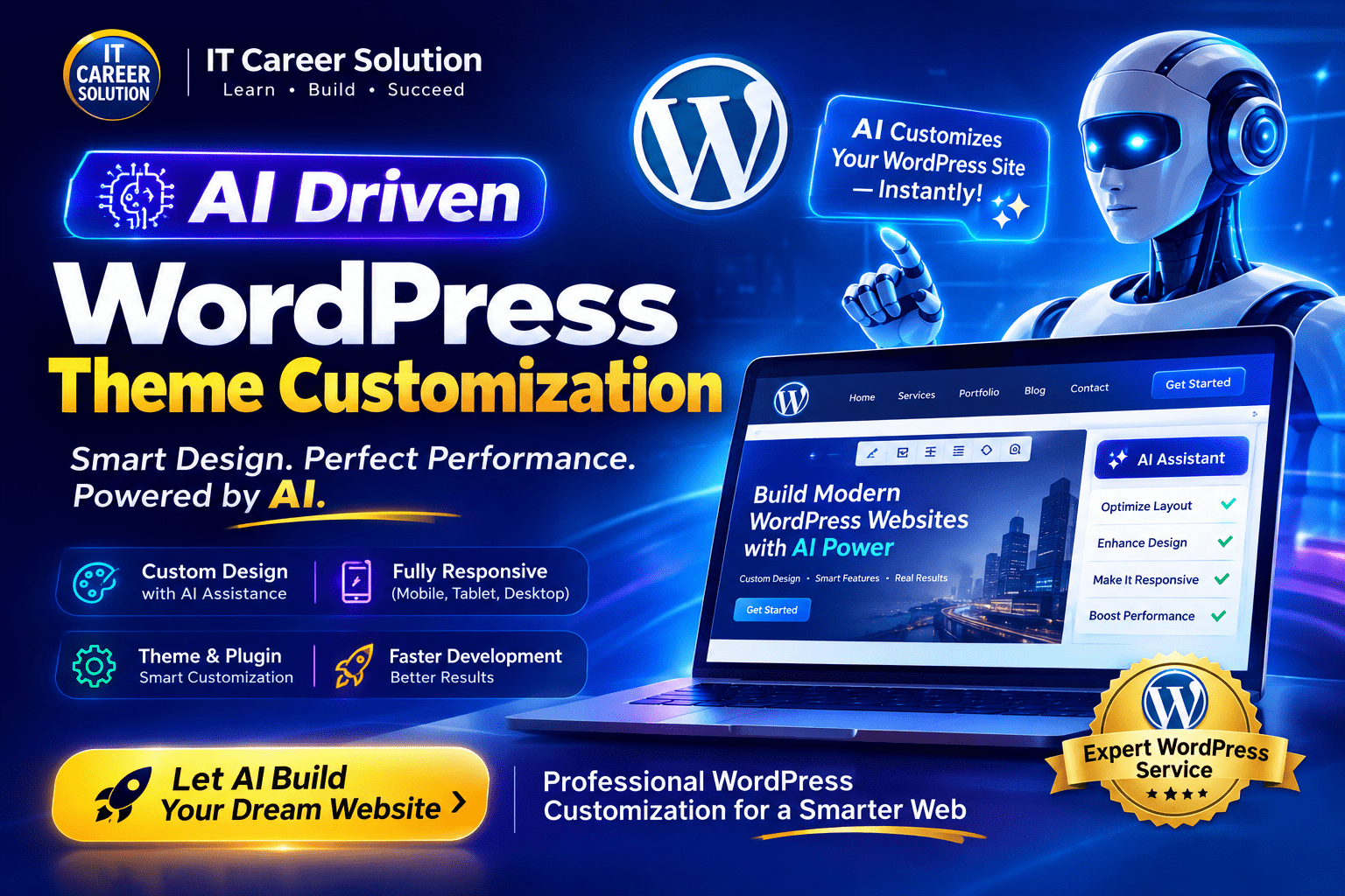 AI Driven WordPress Theme Customization Course