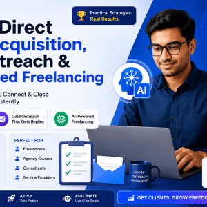 Master Direct Client Acquisition, Cold Outreach & AI-Powered Freelancing