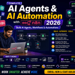 AI Agents and AI Automation with n8n 2026 course training banner